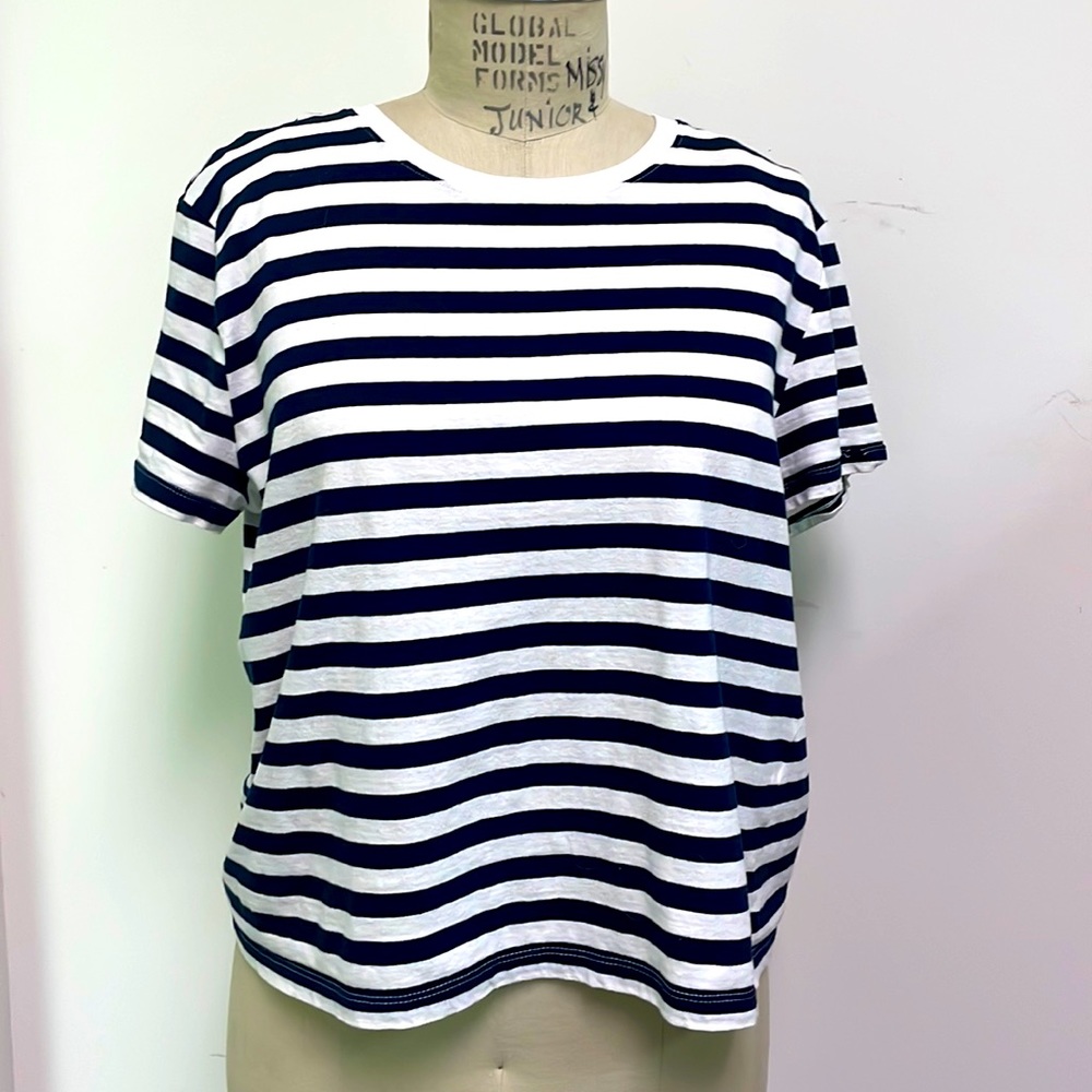 Zara SS stripe tee